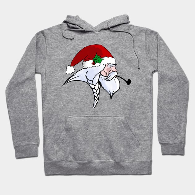 SANTA SKOL Hoodie by erikburnham